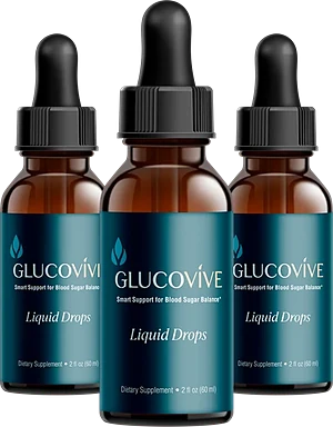 3 bottles of GlucoVive